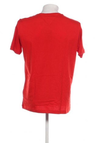 Мъжка тениска Tommy Jeans, Размер M, Цвят Червен, Цена 65,45 лв.