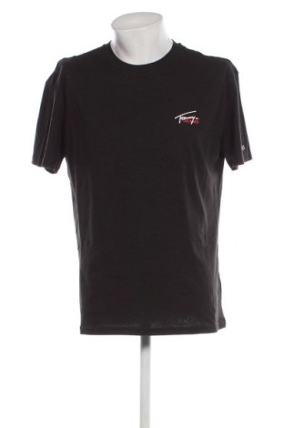 Herren T-Shirt Tommy Jeans, Größe L, Farbe Schwarz, Preis 23,81 €