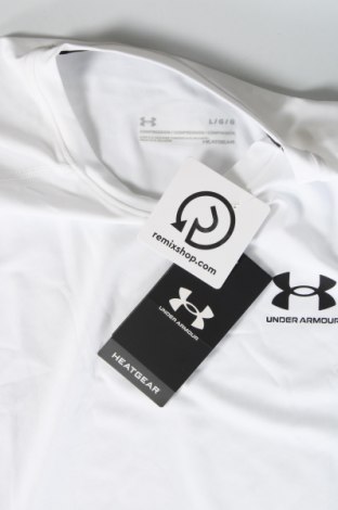 Ανδρικό t-shirt Under Armour, Μέγεθος L, Χρώμα Λευκό, Τιμή 31,96 €