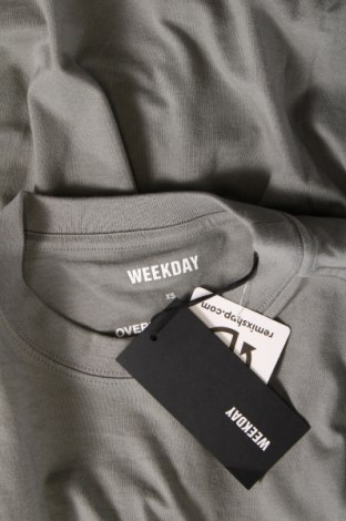 Herren T-Shirt Weekday, Größe XS, Farbe Grün, Preis € 5,77