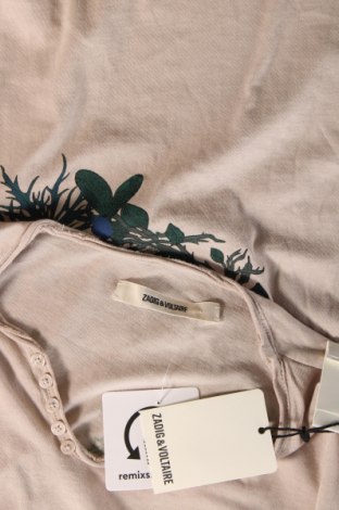 Herren T-Shirt Zadig & Voltaire, Größe XS, Farbe Beige, Preis 32,32 €