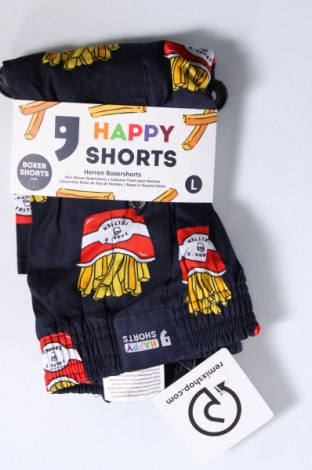 Мъжки боксерки Happy Shorts, Размер L, Цвят Многоцветен, Цена 27,30 лв.