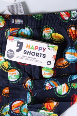 Ανδρικά μποξεράκια Happy Shorts, Μέγεθος XL, Χρώμα Πολύχρωμο, Τιμή 12,06 €