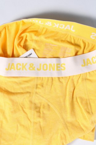 Boxeri bărbătești Jack & Jones, Mărime S, Culoare Galben, Preț 47,37 Lei