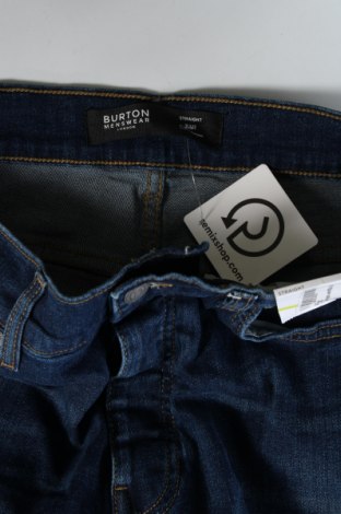 Męskie jeansy Burton of London, Rozmiar M, Kolor Niebieski, Cena 86,76 zł