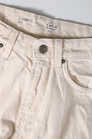 Herren Jeans Celio, Größe S, Farbe Ecru, Preis € 7,67