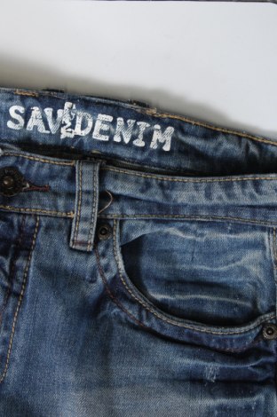 Blugi de bărbați Savvy Denim, Mărime L, Culoare Albastru, Preț 60,69 Lei