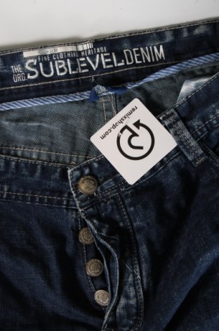 Męskie jeansy Sublevel, Rozmiar XL, Kolor Niebieski, Cena 83,48 zł