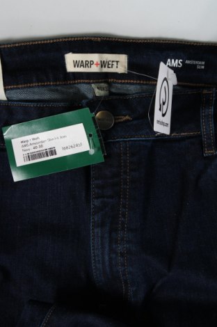Pánské džíny  Warp And Weft, Velikost XL, Barva Modrá, Cena  941,00 Kč