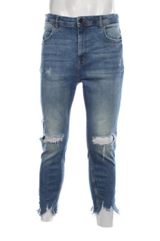 Męskie jeansy Zara, Rozmiar XL, Kolor Niebieski, Cena 82,04 zł