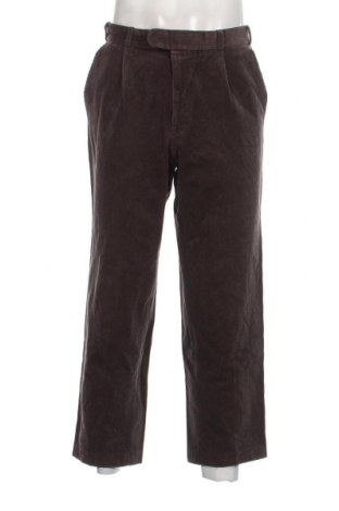 Pantaloni raiați de bărbați, Mărime L, Culoare Maro, Preț 82,82 Lei
