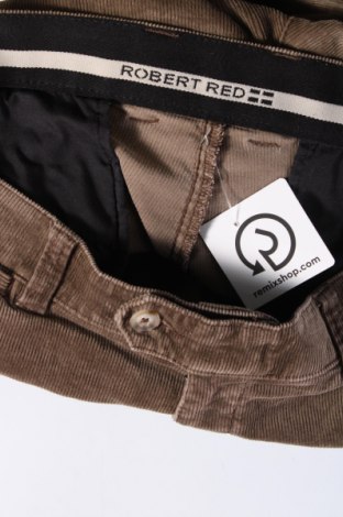 Pantaloni raiați de bărbați, Mărime L, Culoare Bej, Preț 19,08 Lei