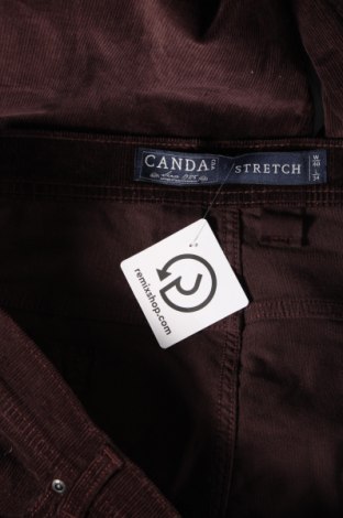 Ανδρικό κοτλέ παντελόνι Canda, Μέγεθος XL, Χρώμα Κόκκινο, Τιμή 8,97 €