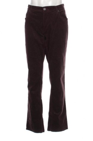 Pantaloni raiați de bărbați Canda, Mărime XL, Culoare Roșu, Preț 52,46 Lei
