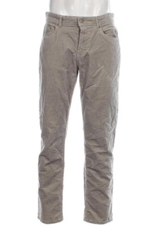 Pantaloni raiați de bărbați Canda, Mărime L, Culoare Bej, Preț 42,93 Lei