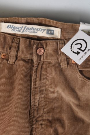 Pantaloni raiați de bărbați Diesel, Mărime S, Culoare Bej, Preț 499,00 Lei