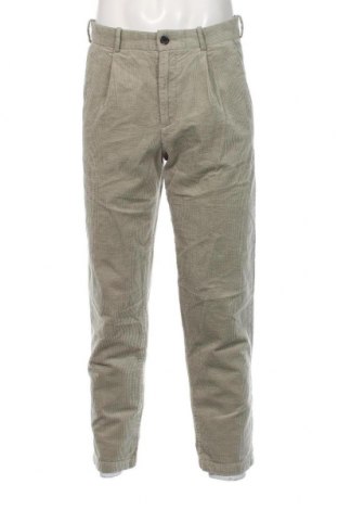 Pantaloni raiați de bărbați H&M, Mărime M, Culoare Verde, Preț 14,31 Lei