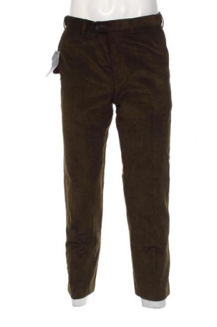 Pantaloni raiați de bărbați Marks & Spencer, Mărime M, Culoare Verde, Preț 30,59 Lei