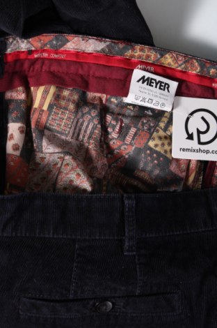 Pantaloni raiați de bărbați Meyer, Mărime L, Culoare Albastru, Preț 91,78 Lei