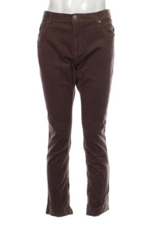 Pantaloni raiați de bărbați Royal Class, Mărime XL, Culoare Maro, Preț 52,46 Lei
