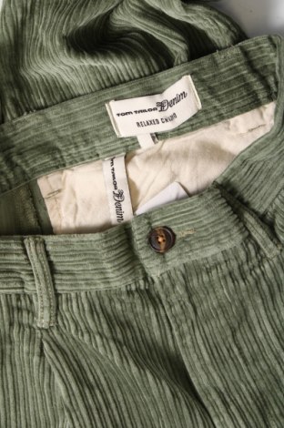 Ανδρικό κοτλέ παντελόνι Tom Tailor, Μέγεθος M, Χρώμα Πράσινο, Τιμή 25,36 €