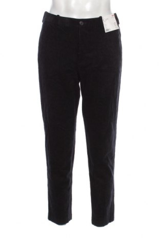 Pantaloni raiați de bărbați Uniqlo, Mărime M, Culoare Negru, Preț 61,18 Lei