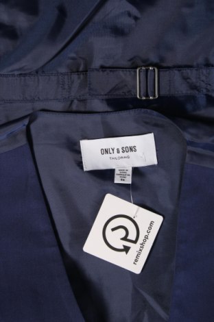 Herrenweste Only & Sons, Größe XL, Farbe Blau, Preis 26,29 €