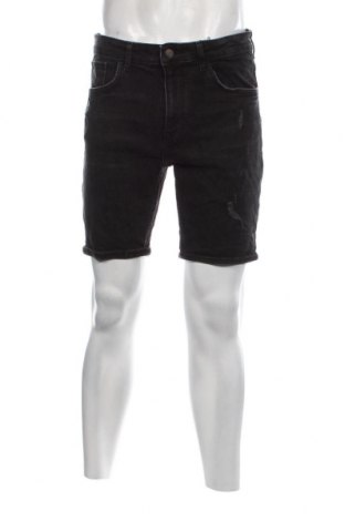 Pantaloni scurți de bărbați Bershka, Mărime L, Culoare Negru, Preț 82,24 Lei