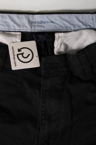 Pantaloni scurți de bărbați Croft & Barrow, Mărime L, Culoare Negru, Preț 82,24 Lei