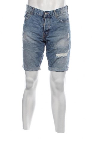 Мъжки къс панталон H&M, Размер L, Цвят Син, Цена 25,00 лв.