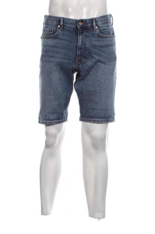 Pantaloni scurți de bărbați H&M, Mărime M, Culoare Albastru, Preț 78,13 Lei