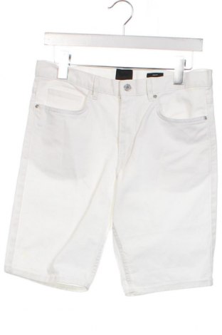 Мъжки къс панталон H&M, Размер S, Цвят Бял, Цена 25,00 лв.