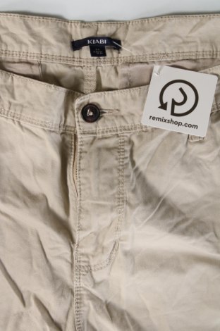 Мъжки къс панталон Kiabi, Размер L, Цвят Бежов, Цена 25,00 лв.