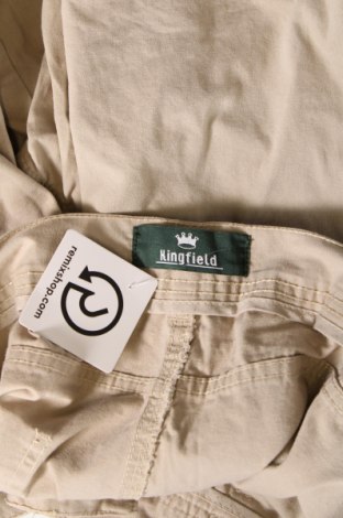 Pantaloni scurți de bărbați Kingfield, Mărime XL, Culoare Bej, Preț 82,24 Lei