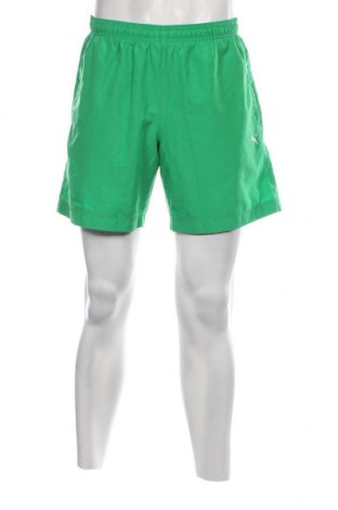 Мъжки къс панталон PUMA, Размер M, Цвят Зелен, Цена 27,20 лв.