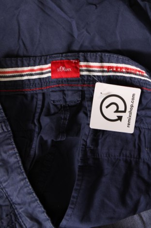 Ανδρικό κοντό παντελόνι S.Oliver, Μέγεθος M, Χρώμα Μπλέ, Τιμή 16,70 €
