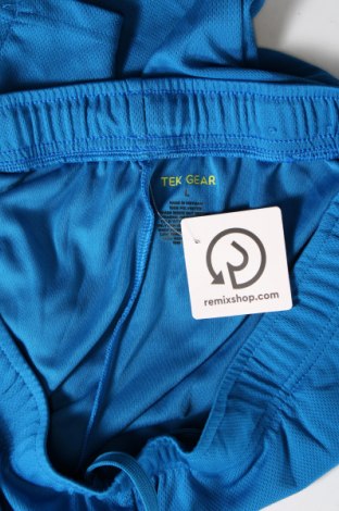 Мъжки къс панталон Tek Gear, Размер L, Цвят Син, Цена 19,00 лв.