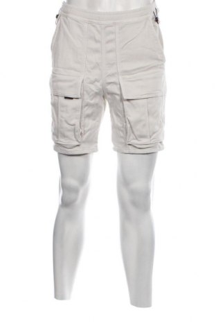 Pantaloni scurți de bărbați Zara, Mărime M, Culoare Ecru, Preț 65,79 Lei