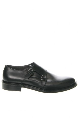 Мъжки обувки Pollini, Размер 41, Цвят Черен, Цена 379,80 лв.