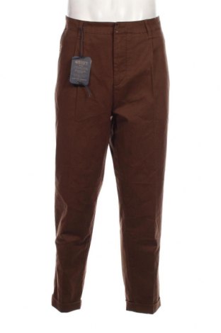 Ανδρικό παντελόνι 40Weft, Μέγεθος XL, Χρώμα Καφέ, Τιμή 14,23 €