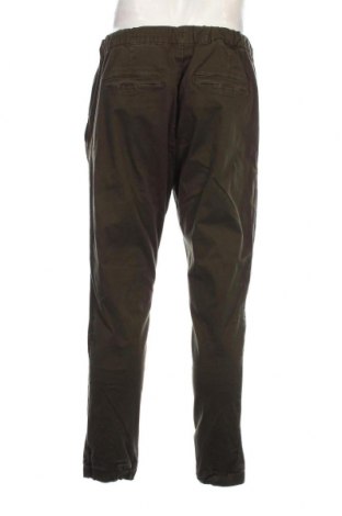 Pantaloni de bărbați Bershka, Mărime L, Culoare Verde, Preț 42,17 Lei