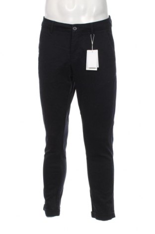 Мъжки панталон Bruun & Stengade, Размер M, Цвят Син, Цена 56,00 лв.