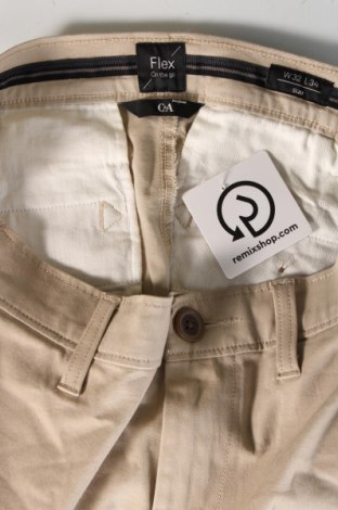 Pantaloni de bărbați C&A, Mărime M, Culoare Bej, Preț 95,39 Lei