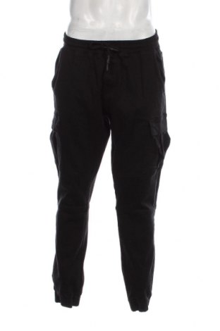 Ανδρικό παντελόνι DEF, Μέγεθος L, Χρώμα Μαύρο, Τιμή 6,28 €
