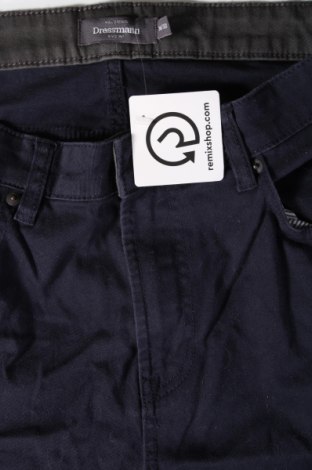 Pánské kalhoty  Dressmann, Velikost L, Barva Modrá, Cena  164,00 Kč