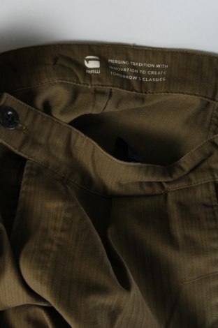 Мъжки панталон G-Star Raw, Размер L, Цвят Зелен, Цена 95,00 лв.