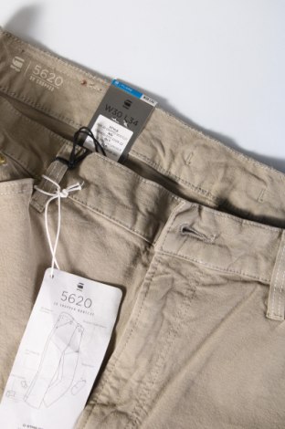Pantaloni de bărbați G-Star Raw, Mărime L, Culoare Bej, Preț 281,25 Lei
