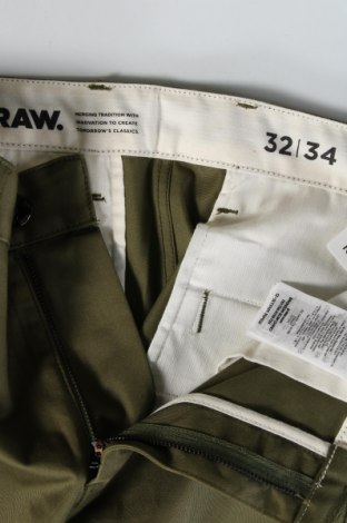 Ανδρικό παντελόνι G-Star Raw, Μέγεθος M, Χρώμα Πράσινο, Τιμή 48,97 €