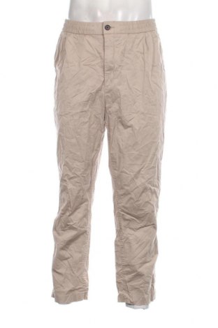 Męskie spodnie H&M, Rozmiar XL, Kolor Beżowy, Cena 37,10 zł
