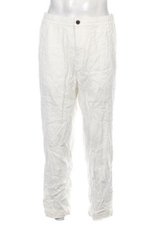 Ανδρικό παντελόνι H&M, Μέγεθος M, Χρώμα Λευκό, Τιμή 8,97 €